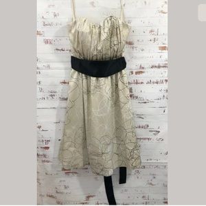 The Limited Floral Party Dress Strapless #163